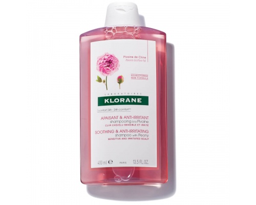 KLORANE Shampoo Pivoine Σαμπουάν με εκχύλισμα Παιωνίας Καταπράυνση και αίσθηση άνεσης, για ευαίσθητο - ερεθισμένο τριχωτό της κεφαλής 400ml KLORANE Shampoo Pivoine Σαμπουάν με εκχύλισμα Παιωνίας Καταπράυνση και αίσθηση άνεσης, για ευαίσθητο - ερεθισμένο τριχωτό της κεφαλής 400ml
