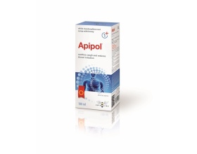 Uplab Apipol Ιατροτεχνολογικό σιρόπι με έμβρεγμα λευκής ρίζας Marshmallow, εκχύλισμα πρόπολης και μέλι 100ml