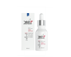 THE SKIN PHARMACIST ΑGE ACTIVE Vitamin C serum Ορός λάμψης για ομοιόμορφο τόνο. Αντιμετώπιση των ρυτίδων, της οξειδωτικής φθοράς και της κουρασμένης όψης 30ml  THE SKIN PHARMACIST ΑGE ACTIVE Vitamin C serum Ορός λάμψης για ομοιόμορφο τόνο. Αντιμετώπιση των ρυτίδων, της οξειδωτικής φθοράς και της κουρασμένης όψης 30ml
