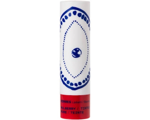 KORRES Lip Balm Mulberry Tinded Ενυδατική Φροντίδα για τα Χείλη Κόκκινα Μούρα με Χρώμα, 4.5g   KORRES Lip Balm Mulberry Tinded Ενυδατική Φροντίδα για τα Χείλη Κόκκινα Μούρα με Χρώμα, 4.5g