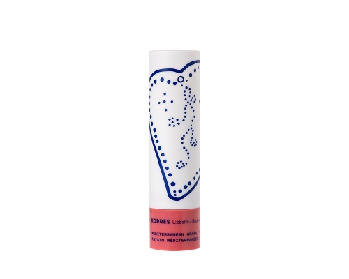 KORRES Ενυδατικό Lip Balm Χειλιών Σταφύλι Με Χρώμα, 4.5gr   KORRES Ενυδατικό Lip Balm Χειλιών Σταφύλι Με Χρώμα, 4.5gr