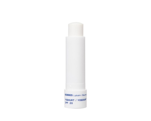 KORRES Lip Balm Yoghurt SPF20 Ενυδατική Φροντίδα για τα Χείλη Γιαούρτι με Αντιηλιακή Προστασία, 4.5g  KORRES Lip Balm Yoghurt SPF20 Ενυδατική Φροντίδα για τα Χείλη Γιαούρτι με Αντιηλιακή Προστασία, 4.5g