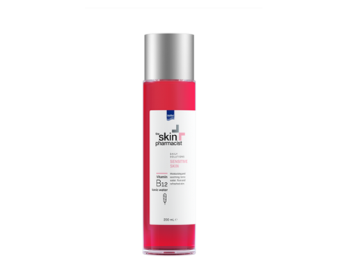 THE SKIN PHARMACIST  SENSITIVE SKIN Β12 tonic water Ενυδατική και καταπραϋντική τονωτική λοσιόν για καθαρό και αναζωογονημένο δέρμα 200ml THE SKIN PHARMACIST  SENSITIVE SKIN Β12 tonic water Ενυδατική και καταπραϋντική τονωτική λοσιόν για καθαρό και αναζωογονημένο δέρμα 200ml