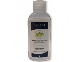 VERSET Parfums Hand Cleanser Αντισηπτικό gel χεριών 70% v/v με άρωμα 100ml 
