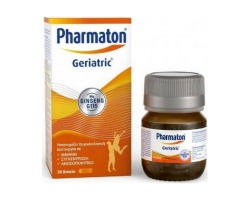 Pharmaton Geriatric Πολυβιταμίνη με Ginseng για Μνήμη, Συγκέντρωση και Ανοσοποιητικό 30 κάψουλες Pharmaton Geriatric Πολυβιταμίνη με Ginseng για Μνήμη, Συγκέντρωση και Ανοσοποιητικό 30 κάψουλες
