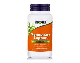 Now Foods Menopause Support, Συμπλήρωμα Διατροφής που στηρίζει τα φυσιολογικά επίπεδα ορμονών κατά τη διάρκεια της εμμηνόπαυσης, 90 κάψουλες
