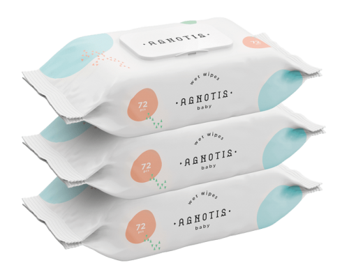 Agnotis Baby Wet Wipes Μωρομάντηλα 2+1 ΔΩΡΟ, 3 x 72τμχ Agnotis Baby Wet Wipes Μωρομάντηλα 2+1 ΔΩΡΟ, 3 x 72τμχ