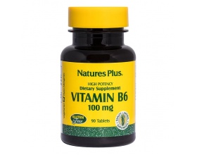  Nature's Plus, Vitamin B6 100mg, 90 tabs