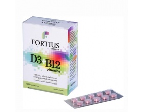 GEOPLAN Fortius D3 2500iu + B12,  30tabs GEOPLAN Fortius D3 2500iu + B12,  30tabs