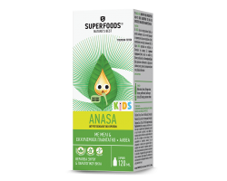 Superfoods Anasa Kids Παιδικό Φυτικό Σιρόπι Κατά του Ξηρού & Παραγωγικού Βήχα, 120ml
