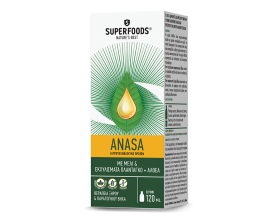 Superfoods Anasa Φυτικό Σιρόπι Κατά του Ξηρού & Παραγωγικού Βήχα, 120ml