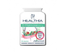 Healthia D-Mannose 500mg  Συμπλήρωμα Διατροφής για την Καλή Λειτουργία του Ουροποιητικού Συστήματος, 90Caps
