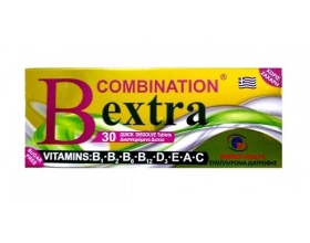 Medichrom B Combination Extra Σύμπλεγμα Βιταμινών Β, 30disp tabs Medichrom B Combination Extra Σύμπλεγμα Βιταμινών Β, 30disp tabs