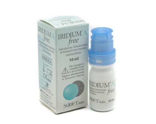 Iridium A Free Οφθαλμικές Σταγόνες για την Προστασία του Επιθήλιου του Κερατοειδούς, 10ml