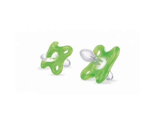 Mam Comfort 0-2m, Πιπίλα Όλο Σιλικόνη με Ενιαίο Σχεδιασμό, 126S Χρώμα Πράσινο, 2τμχ