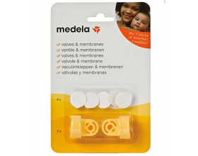Medela Multipack Valves & Membranes, Σέτ Βαλβίδες 2τμχ & Μεμβράνες 6τμχ, 800.0727, 1σέτ. Medela Multipack Valves & Membranes, Σέτ Βαλβίδες 2τμχ & Μεμβράνες 6τμχ, 800.0727, 1σέτ.