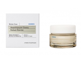 Korres White Pine Λευκή Πεύκη Κρέμα Νύχτας Αναπλήρωση Όγκου, Θρέψη & Βαθιές Ρυτίδες 40ml 