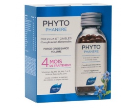 PHYTO, Phytophanere ΠΡΟΣΦΟΡΑ 1+1 Συμπλήρωμα Διατροφής για την ενδυνάμωση Μαλλιών & Νυχιών, 2 x 120 caps