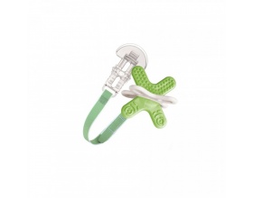 MAM Bite & Relax 566, Mini Πολυκρίκος οδοντοφυΐας Phase 2 & Clip απο 4+ Μηνών , Πράσινο Χρώμα