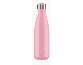 Chilly's Bottles Ανοξείδωτος Θερμός Pastel Pink, 500ml