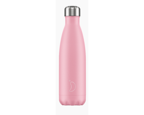 Chilly's Bottles Ανοξείδωτος Θερμός Pastel Pink, 500ml Chilly's Bottles Ανοξείδωτος Θερμός Pastel Pink, 500ml