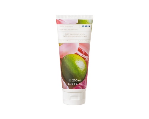 Korres Ginger Lime Body Milk Γαλάκτωμα Σώματος Τζίντζερ Μοσχολέμονο, 200ml