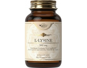 Sky Premium Life L-Lysine 500mg Συμπλήρωμα Διατροφής με Λυσίνη για την Φυσιολογική Λειτουργία του Οργανισμού, 60tabs