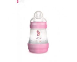 Mam Anti-Colic 350s, Mπιμπερό κατά των κολικών, με θηλή από Σιλικόνη, από 0+ μηνών, Θηλή-μετάξι από σιλικόνη, Μικρή ροή χρώματος Ροζ 160ml Mam Anti-Colic 350s, Mπιμπερό κατά των κολικών, με θηλή από Σιλικόνη, από 0+ μηνών, Θηλή-μετάξι από σιλικόνη, Μικρή ροή χρώματος Ροζ 160ml