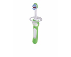 Mam Baby's Brush 606, Βρεφική Μαλακή Οδοντόβουρτσα 6+m, Χρώμα Πράσινο, 1τμχ
