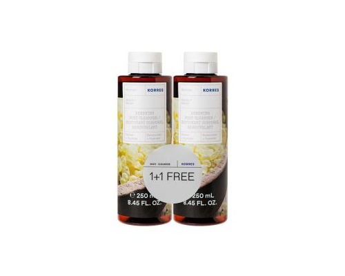 Korres Renewing Body Cleanser Mastic Αφρόλουτρο Μαστίχα  2x250ml Korres Renewing Body Cleanser Mastic Αφρόλουτρο Μαστίχα  2x250ml