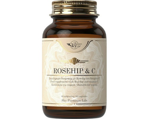 Sky Premium Life Rosehip & Vitamin C Συμπλήρωμα διατροφής για την ενίσχυση του ανοσοποιητικού συστήματος 1000mg, 60caps Sky Premium Life Rosehip & Vitamin C Συμπλήρωμα διατροφής για την ενίσχυση του ανοσοποιητικού συστήματος 1000mg, 60caps