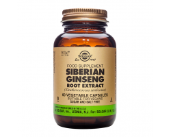 Solgar Siberian Ginseng Root Extract Σιβηριανό Τζίνσενγκ για Τόνωση & Ενίσχυση της Άμυνας του Οργανισμού, 60vegcaps Solgar Siberian Ginseng Root Extract Σιβηριανό Τζίνσενγκ για Τόνωση & Ενίσχυση της Άμυνας του Οργανισμού, 60vegcaps