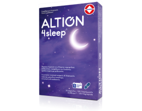 Altion 4 Sleep Συμπλήρωμα Διατροφής για Βελτίωση της Ποιότητας του Ύπνου, 30Caps