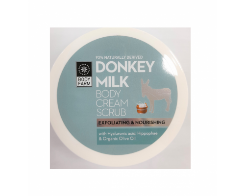 Bodyfarm Body Cream Scrub Κρέμα Απολέπισης Σώματος με Γάλα Γαϊδούρας, 200ml Bodyfarm Body Cream Scrub Κρέμα Απολέπισης Σώματος με Γάλα Γαϊδούρας, 200ml