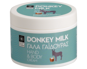 Βodyfarm  Donkey Milk Κρέμα Σώματος και Χεριών απο Γάλα Γαϊδούρας 200ml 