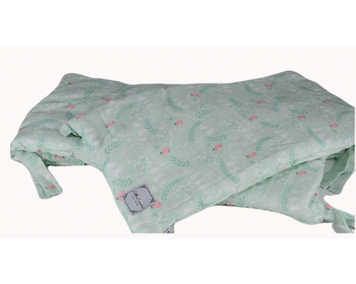 Little Luxuries, Βαμβακερή Πάντα Κούνιας, My Little Rabbits, 1τμχ Little Luxuries, Βαμβακερή Πάντα Κούνιας, My Little Rabbits, 1τμχ