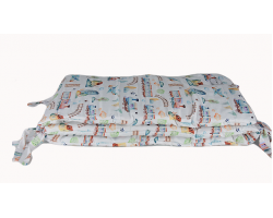 Little Luxuries, Βαμβακερή Πάντα Κούνιας, Wagon Train, 1τμχ Little Luxuries, Βαμβακερή Πάντα Κούνιας, Wagon Train, 1τμχ