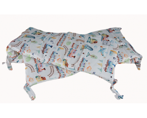 Little Luxuries, Βαμβακερή Πάντα Κούνιας, Wagon Train, 1τμχ Little Luxuries, Βαμβακερή Πάντα Κούνιας, Wagon Train, 1τμχ