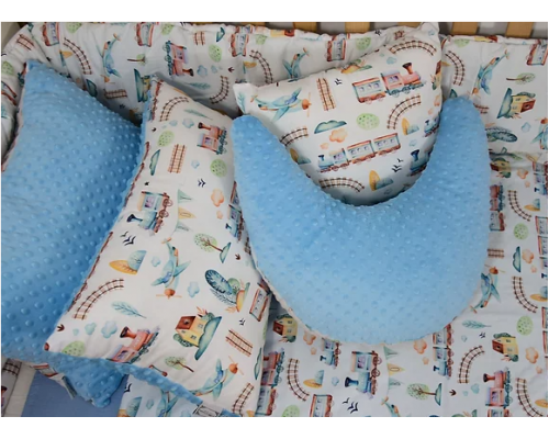 Little Luxuries, Βαμβακερή Πάντα Κούνιας, Wagon Train, 1τμχ Little Luxuries, Βαμβακερή Πάντα Κούνιας, Wagon Train, 1τμχ