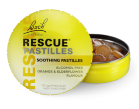 Power Health Bach Rescue Soothing Pastilles με Γεύση Πορτοκάλι 50gr