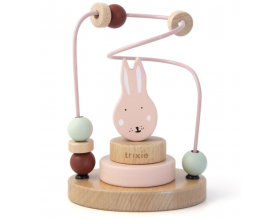 Trixie Wooden Beads Maze, Βρεφικό Ξύλινο Παιχνίδι, Μrs Rabbit, 12m+, 1τμχ.