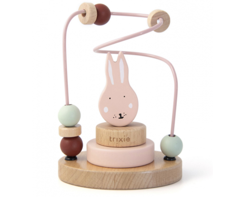 Trixie Wooden Beads Maze, Βρεφικό Ξύλινο Παιχνίδι, Μrs Rabbit, 12m+, 1τμχ. Trixie Wooden Beads Maze, Βρεφικό Ξύλινο Παιχνίδι, Μrs Rabbit, 12m+, 1τμχ.