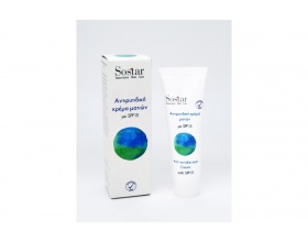 Sostar Eye Cream, Προηγμένη κρέμα ματιών εντατικής αντιγήρανσης με υαλουρονικό οξύ και spf 15, 25ml