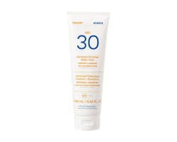 Korres Yoghurt Sunscreen Face & Body SPF30 Αντηλιακό Γαλάκτωμα Προσώπου & Σώματος, 250ml