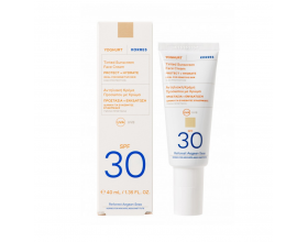 Korres Yoghurt Tinted Sunscreen Face Cream SPF30 Αντηλιακή Κρέμα Προσώπου με Χρώμα, 40ml