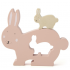 Trixie, Wooden Baby Puzzle, Βρεφικό Ξύλινο Πάζλ, Mrs Rabbit, 18m+, 1τμχ. Trixie, Wooden Baby Puzzle, Βρεφικό Ξύλινο Πάζλ, Mrs Rabbit, 18m+, 1τμχ.