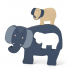 Trixie, Wooden Baby Puzzle, Βρεφικό Ξύλινο Πάζλ, Mrs Elephant, 18m+, 1τμχ. Trixie, Wooden Baby Puzzle, Βρεφικό Ξύλινο Πάζλ, Mrs Elephant, 18m+, 1τμχ.