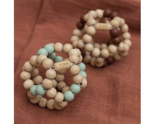 Trixie, Wooden Beads Ball, Ξύλινη Μπαλίτσα Δραστηριοτήτων, 6m+, Mint, 1τμχ. Trixie, Wooden Beads Ball, Ξύλινη Μπαλίτσα Δραστηριοτήτων, 6m+, Mint, 1τμχ.