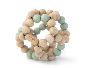 Trixie, Wooden Beads Ball, Ξύλινη Μπαλίτσα Δραστηριοτήτων, 6m+, Mint, 1τμχ.