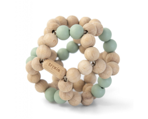 Trixie, Wooden Beads Ball, Ξύλινη Μπαλίτσα Δραστηριοτήτων, 6m+, Mint, 1τμχ. Trixie, Wooden Beads Ball, Ξύλινη Μπαλίτσα Δραστηριοτήτων, 6m+, Mint, 1τμχ.